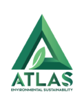 شعار شركة أطلس للاستدامة البيئية للاستشارات والخدمات البيئيةAtlas Environmental Sustainability Logo